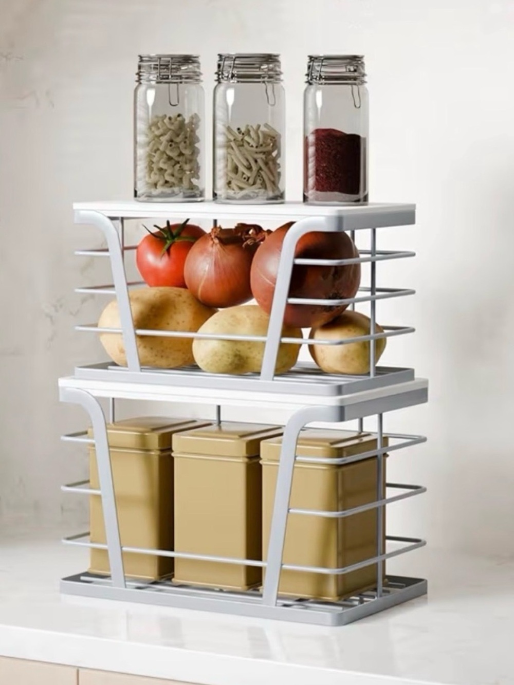 Stackable/Mountable Storage Organizers
